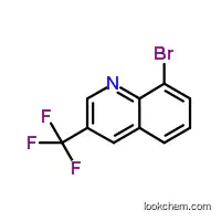 Molecular Structure of 917251-86-6 (8-Bromo-3-(trifluoromethyl)quinoline)